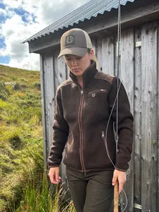 Ashwick Fleece Jacket Dam Chevalier - Brown 