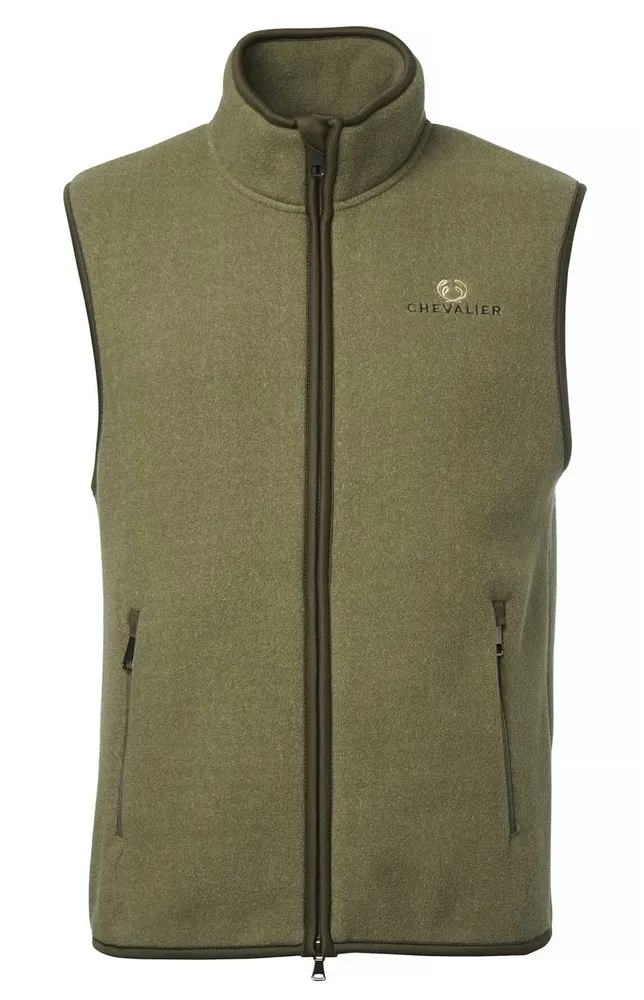 Mainstone Fleece Vest Chevalier - Khaki Green *
