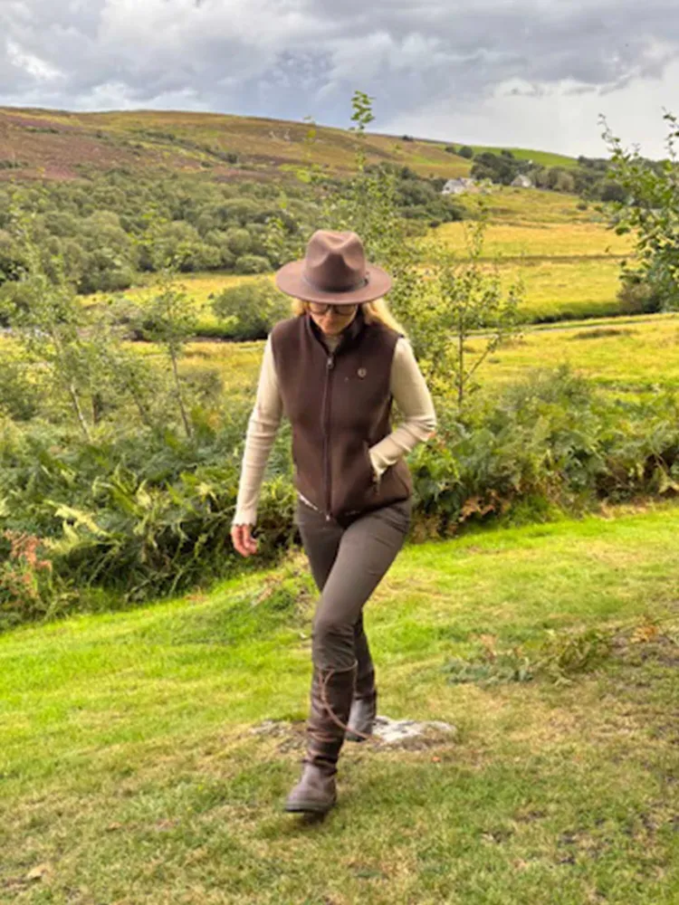 Mainstone Vest Dam Chevalier - Brown *