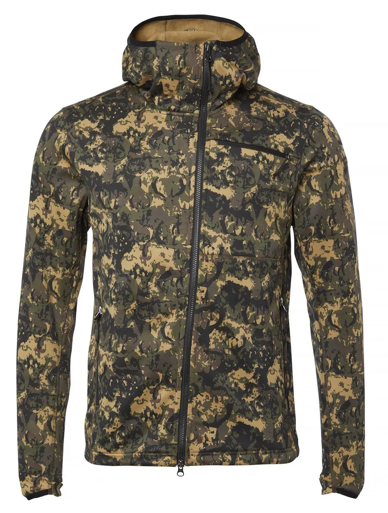 Hunter Stretch Zip Hoodie Chevalier - Antler Camouflage *