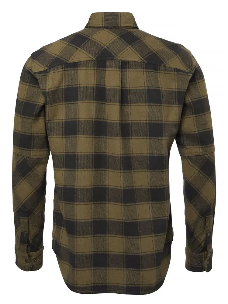 Raptor Heavy Flannel Shirt Chevalier - Kodiak Brown Checked *