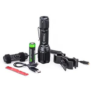 Nextorch T5G 2.0 eftersökset vit/grön LED