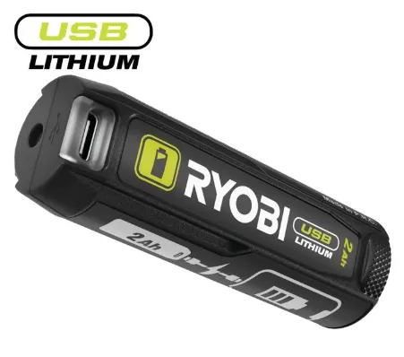 Ryobi RB4L20 4V USB Lithium Batteri 2.0Ah *