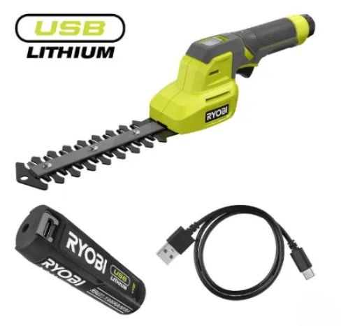 Ryobi RY4CGSA-120 Grässax och busktrimmer 4V USB Lithium *