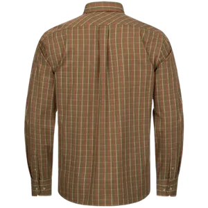 Shirt Tristan 22 Blaser - Dark Olive/Red Checked