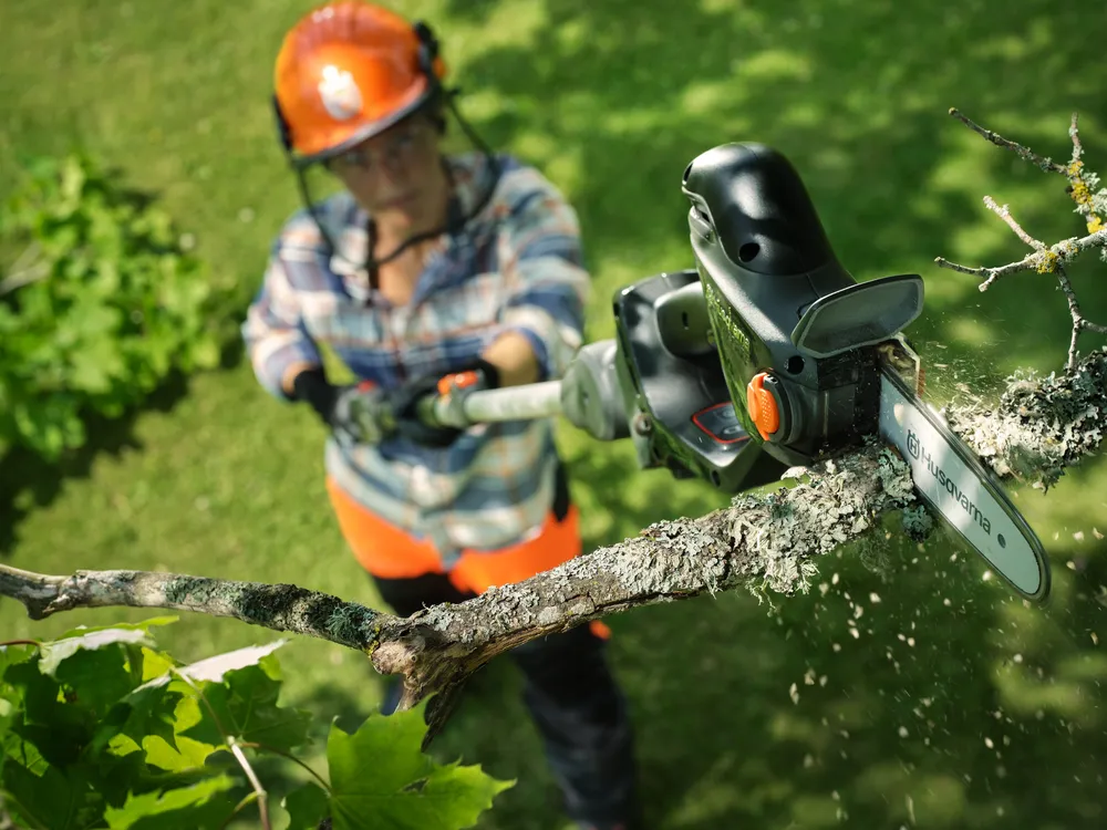 Husqvarna Aspire P8x P4a Grensag med batteri och laddare *