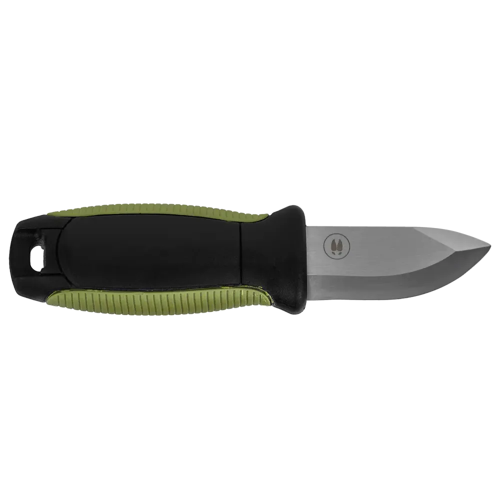 Alces Jakt- och fiskekniv Grön-Svart