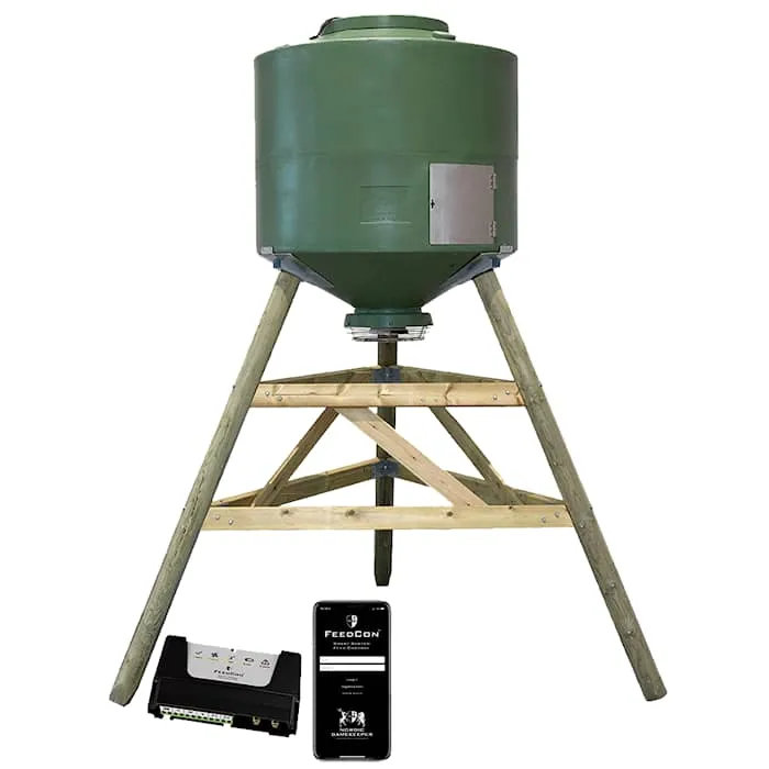 Nordic Gamekeeper Komplett Foderautomat 1000 liter