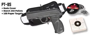 Gamo PT 85 4,5 mm. Ink. Fodral, 250 Match Pellets och 100 st tavlor