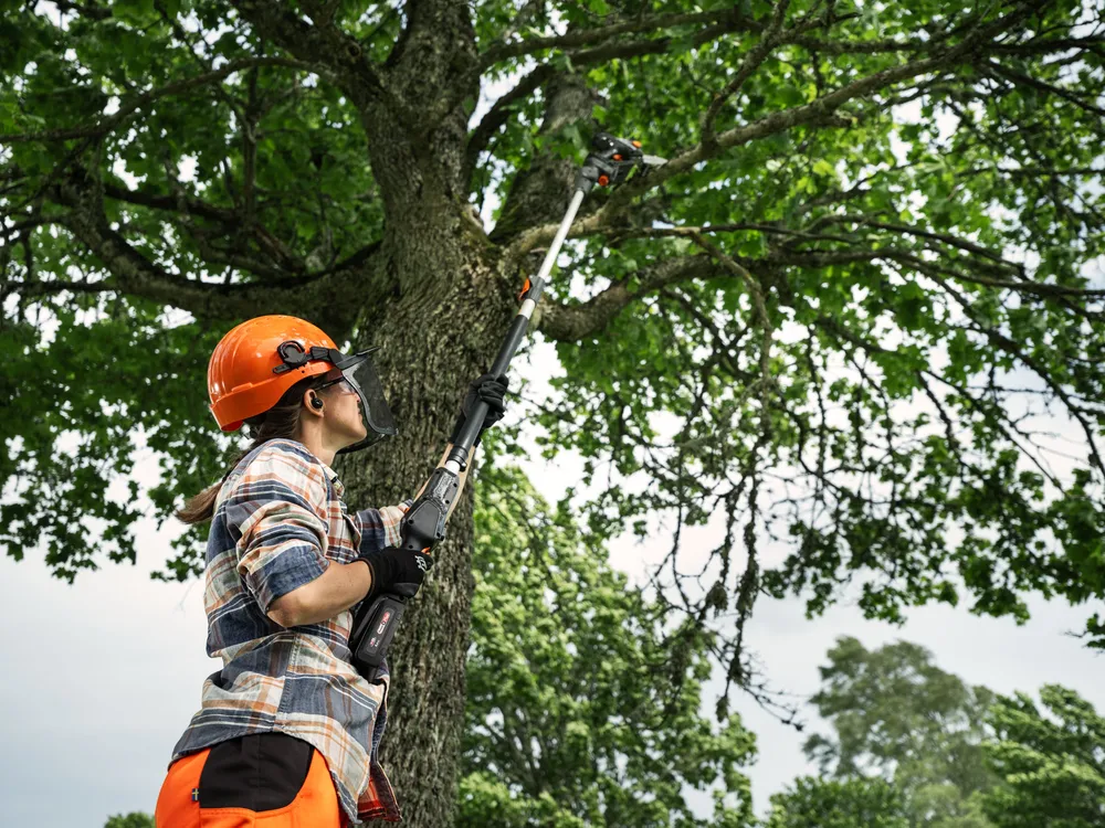 Husqvarna Aspire P8x P4a Aspire Teleskopskaft med batteri och laddare *