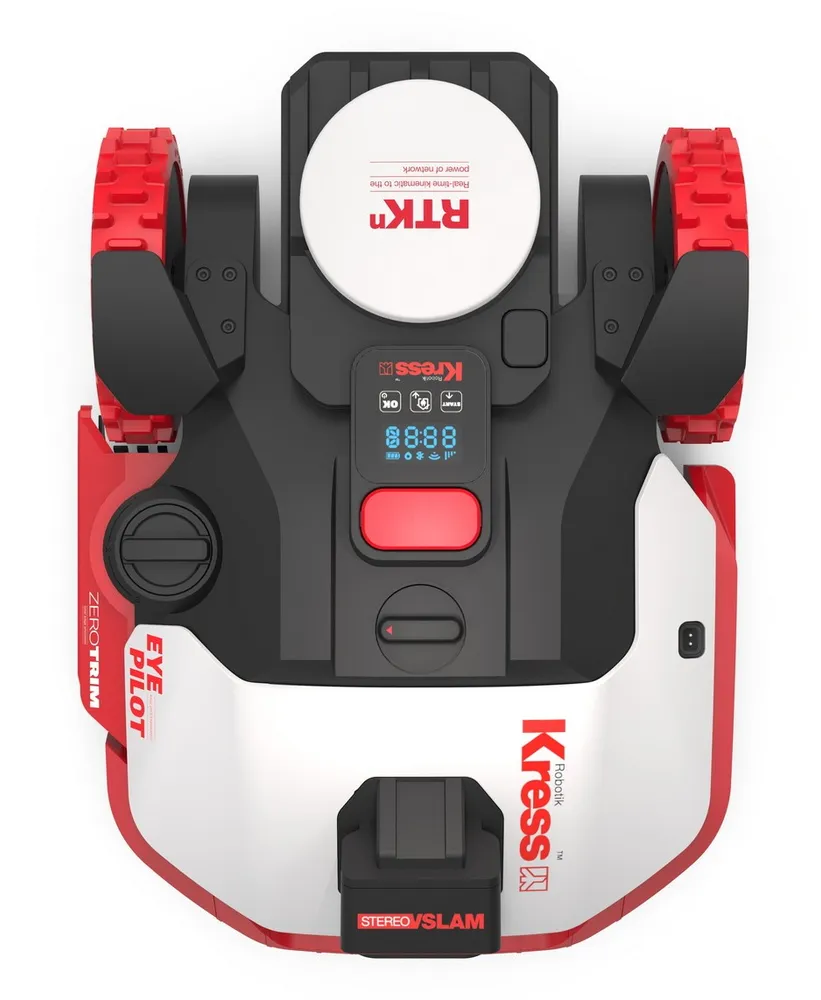 Kress KR261E EyePilot RTK 1000 m² Robotgräsklippare med ZeroTrim *