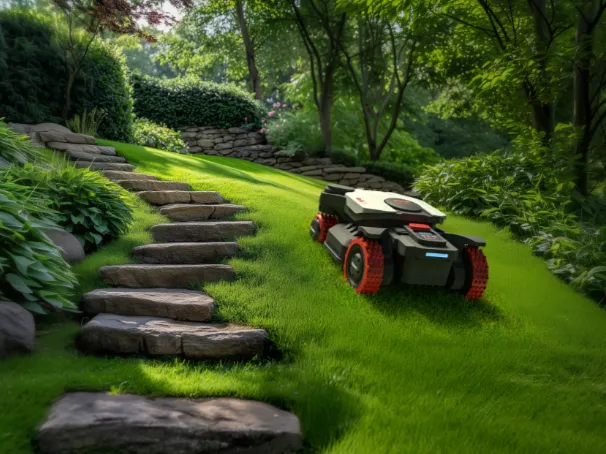 Kress KR283E EyePilot 4×4 RTK 3000 m² Robotgräsklippare *