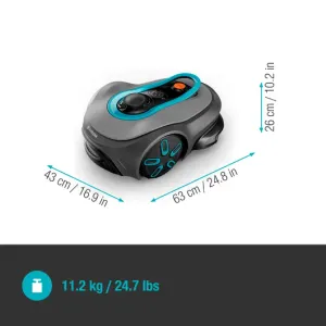 Gardena Smart SILENO Free 800 m² Robotgräsklippare