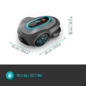 Gardena Smart SILENO Max 800 m² Robotgräsklippare 