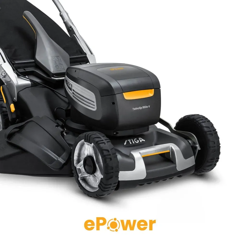 Stiga Twinclip 950e V Kit Batteriklippare *