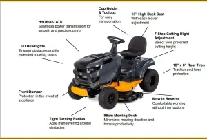 Cub Cadet LT2 S98 Traktor 
