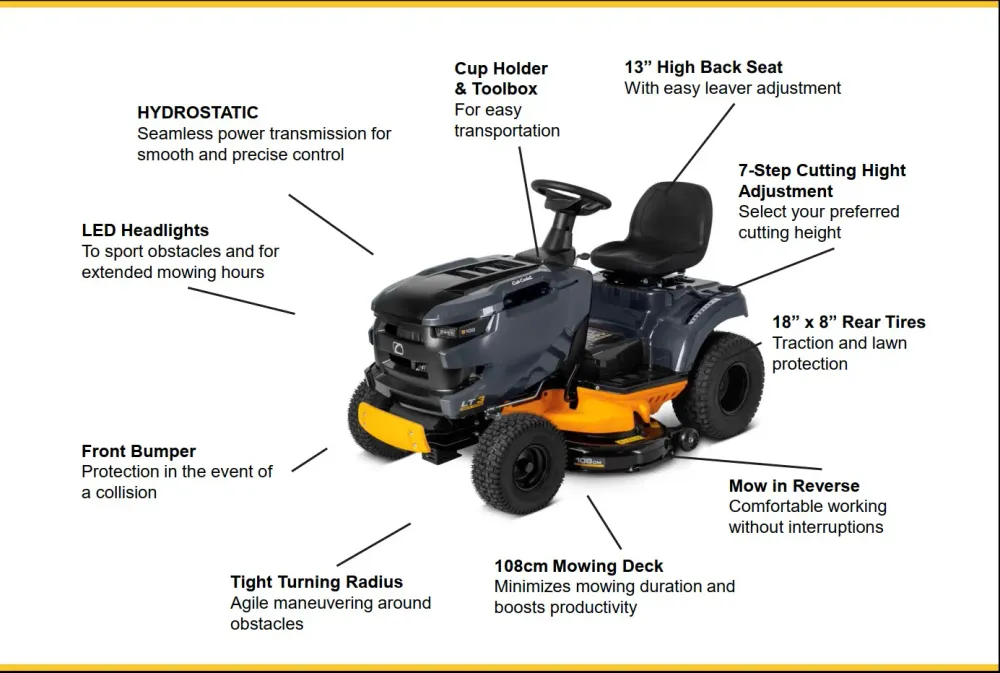 Cub Cadet LT3 S108 Traktor *