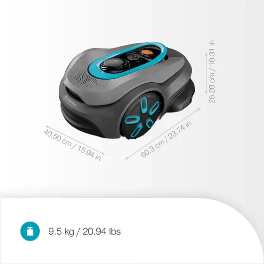 Gardena Smart SILENO Sense Robotgräsklippare 400 m² *