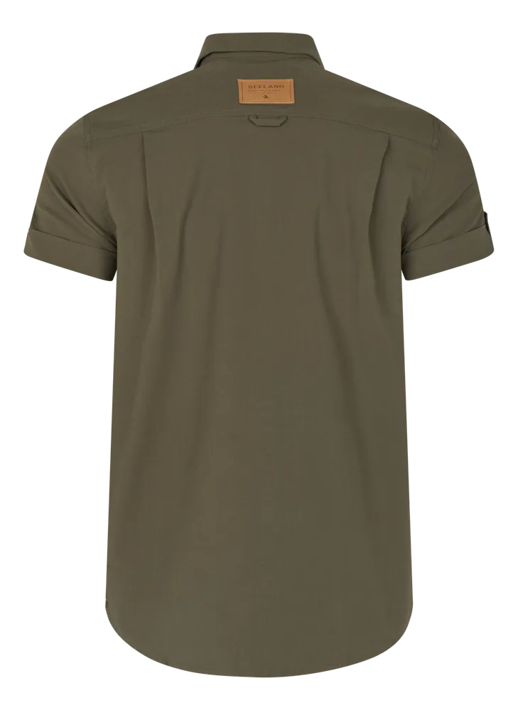 Selous Kortarmad Skjorta Seeland - Grape Leaf *