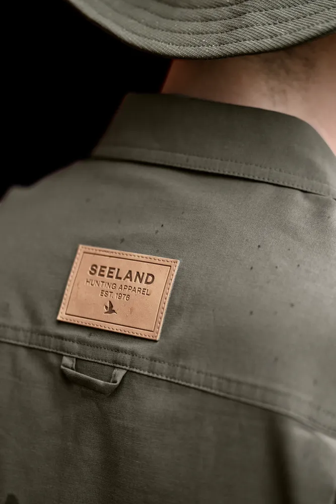 Selous Långarmad Skjorta Seeland - Grape Leaf *