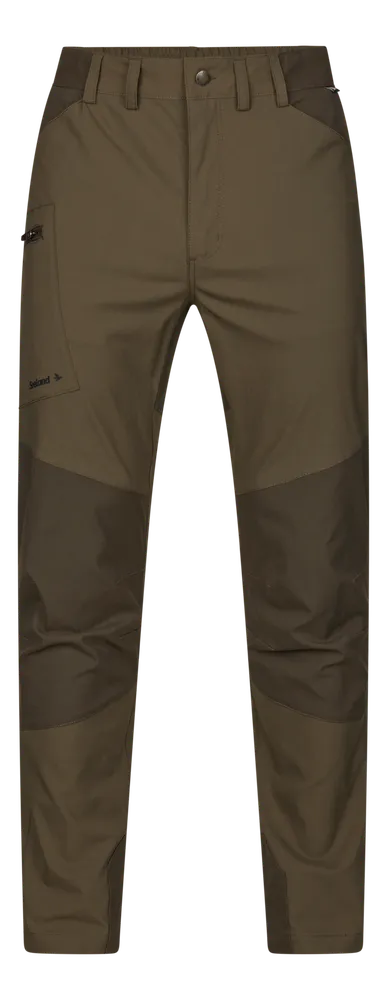 Ash Friluftsbyxa Seeland - Light Pine/Pine Green *