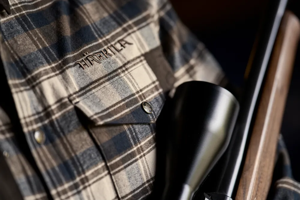 Aivak L/S Skjorta Härkila - Turkish Coffee *