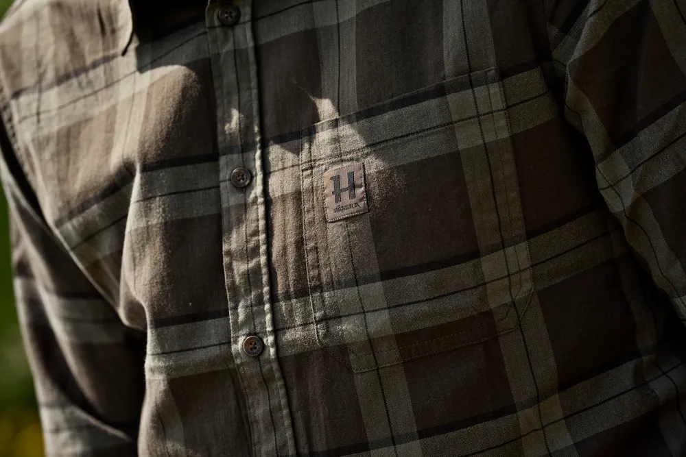 Härkila Fjell Långärmad Skjorta - Green Check *