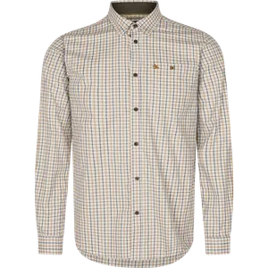 Oxford Skytteskjorta Seeland - Classic Blue/Classic Brown Check 