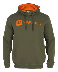 Härkila Identity Hoodie - Grape Leaf/Mandarin Orange 