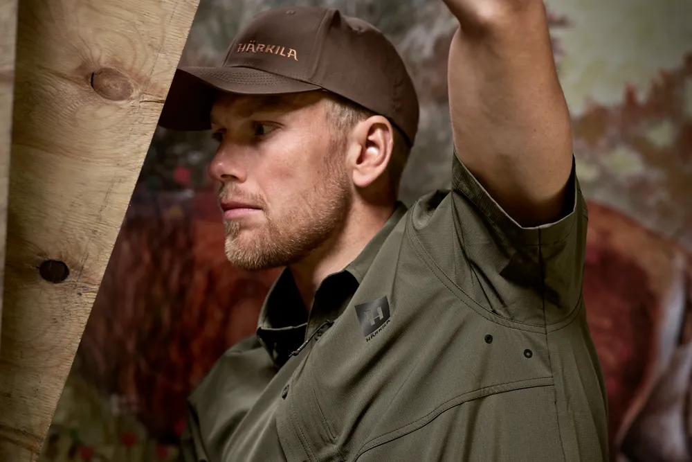 Härkila Trek Kortarmad Skjorta - Grape Leaf *