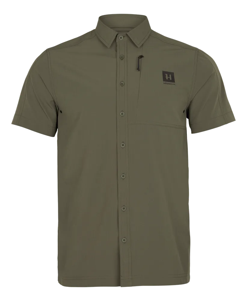 Härkila Trek Kortarmad Skjorta - Grape Leaf *