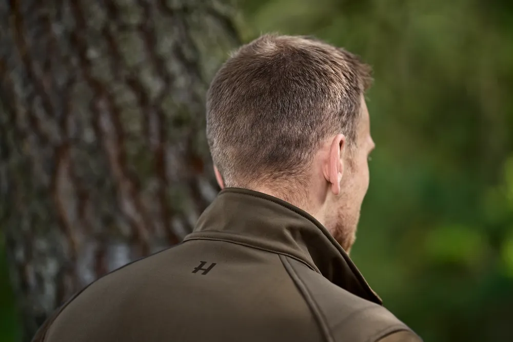 Härkila Scandinavian Softscelljacka - Willow Green/Shadow Brown *