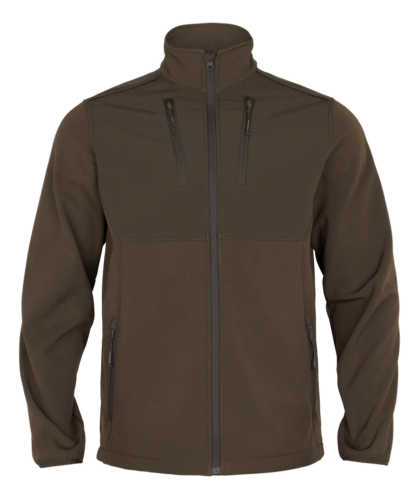 Härkila Scandinavian Softscelljacka - Willow Green/Shadow Brown *