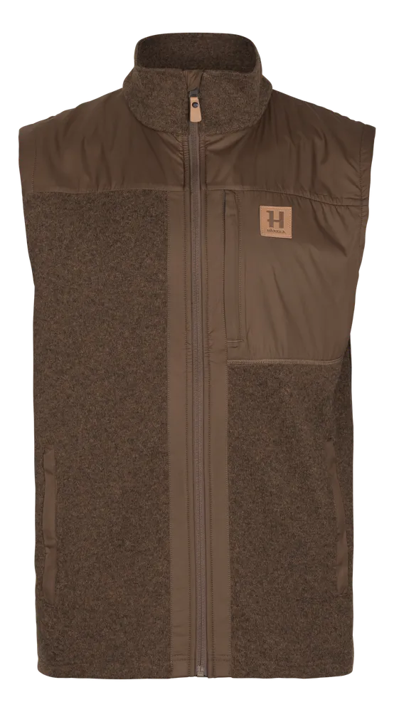 Härkila Kalix Fleeceväst - Dark Earth *