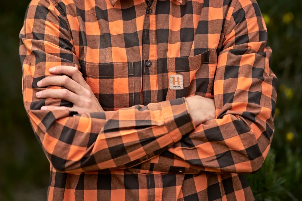 Härkila Scandinavian Långärmad Skjorta - Mandarin Check *