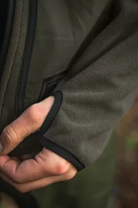 Rogue Solid Vändbar Fleecejacka Seeland - Grizzly Brown/Demitasse Brown 