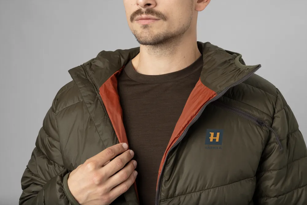 Logmar Insulated Packable Huvjacka Härkila - Willow Green *