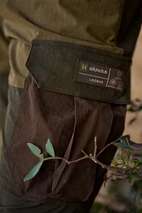Logmar Lightweight Zip-off Byxor Härkila - Dark Olive/Willow Green 