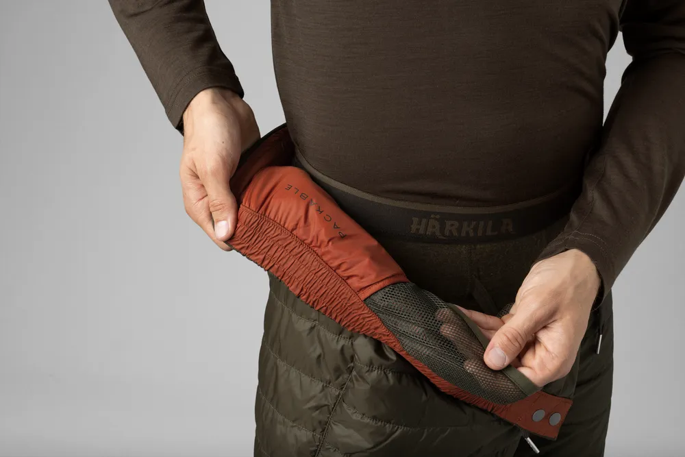 Logmar Insulated Packable Breeks Härkila - Willow Green *