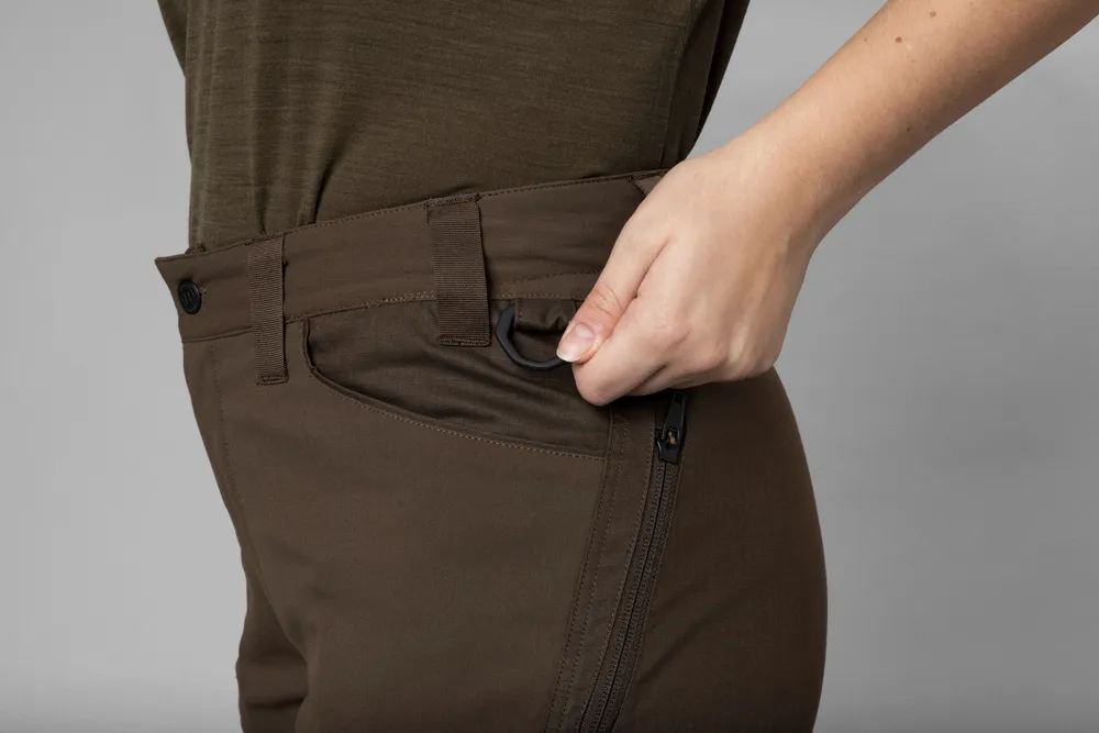 Runa Byxor Dam Härkila - Slate Brown/Willow Green *