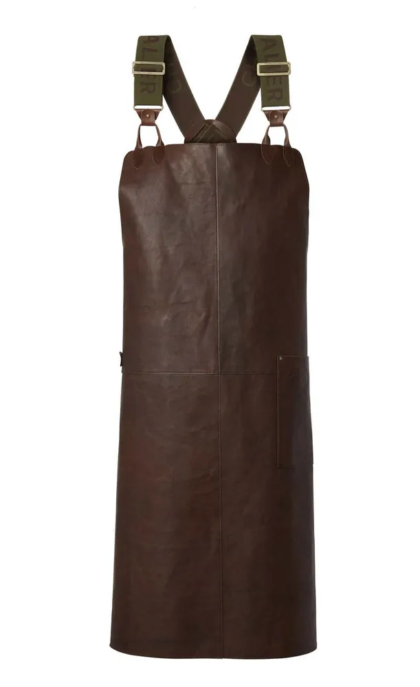 Elk Butcher Apron Chevalier - Leather Brown 