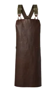 Elk Butcher Apron Chevalier - Leather Brown 