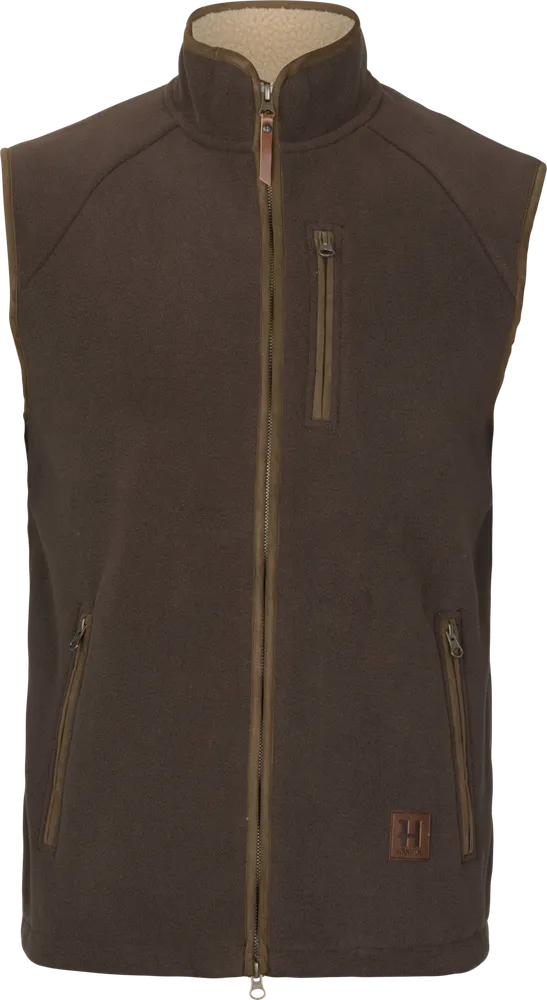 Sandhem Sherpa Fleeceväst Härkila - Demitasse brown