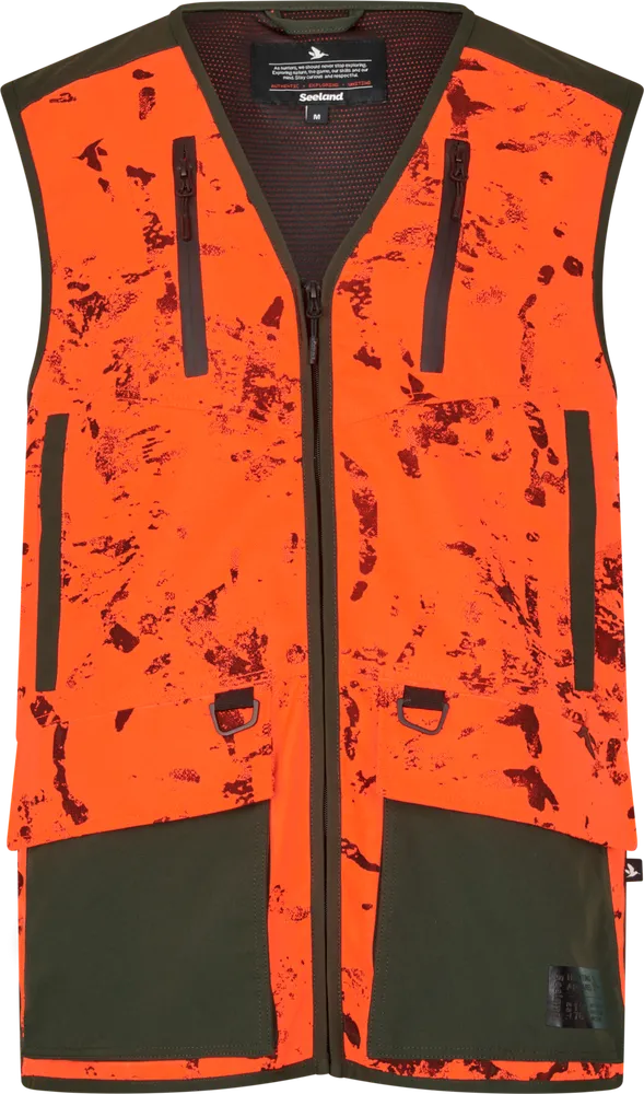 Trax Blaze Väst Seeland - Orange Blaze InVis MPC *