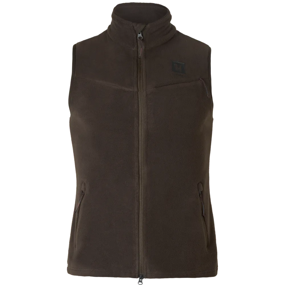 Härkila Aspire Fleeceväst Dam - Shadow brown *