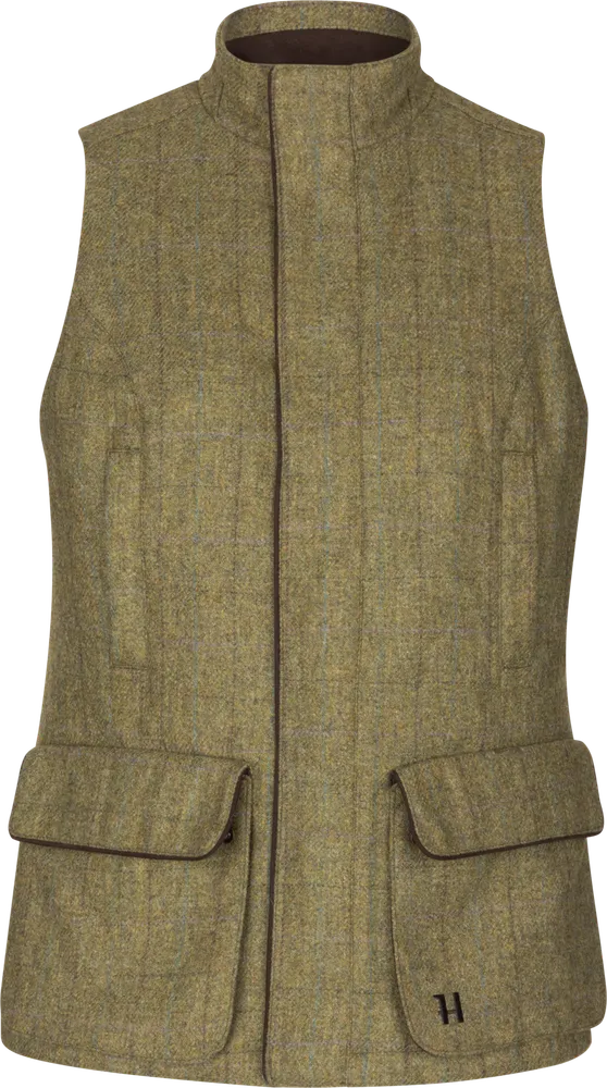 Jura Waistcoat Dam Härkila - Olive *