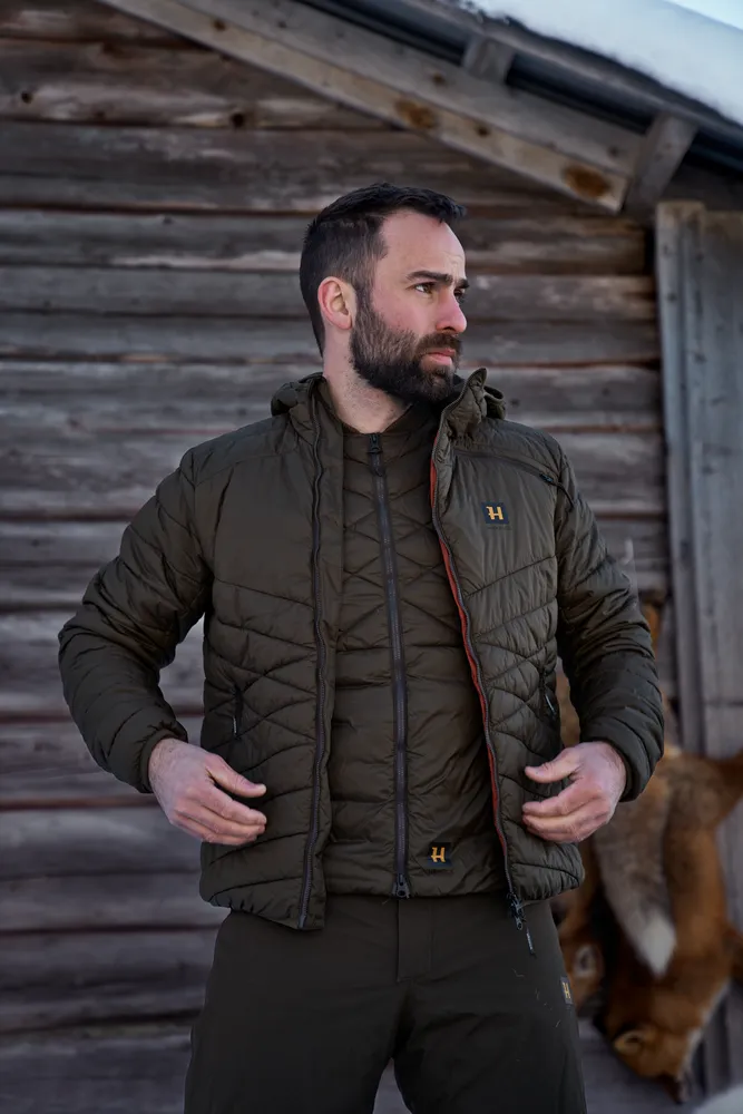 Logmar Insulated Packable Väst Härkila - Willow green *