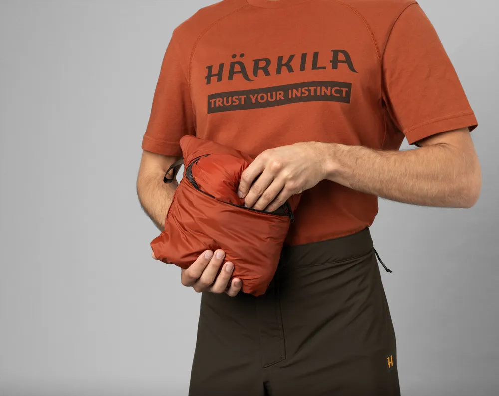 Logmar Insulated Packable Väst Härkila - Willow green *
