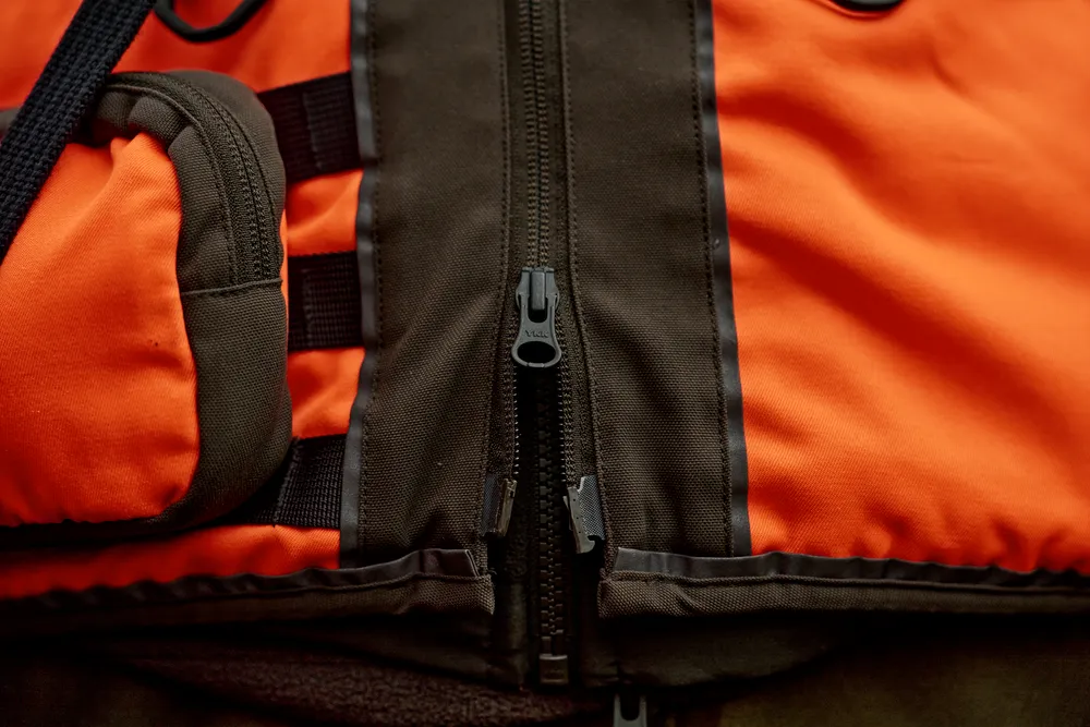 Wildboar Pro Blaze Waistcoat Härkila - Orange blaze/Brown *