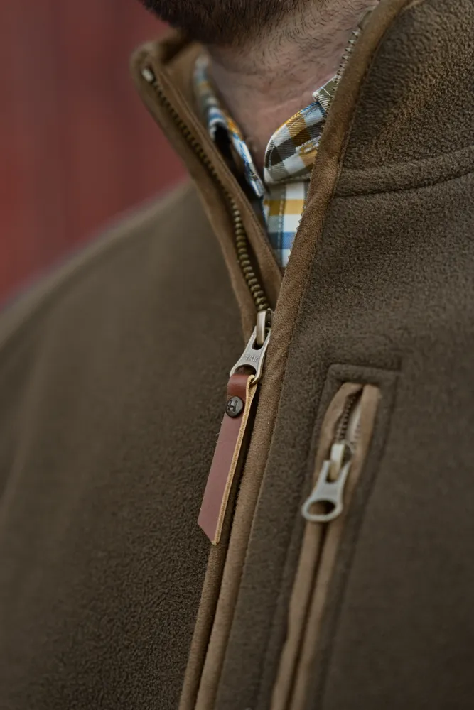 Sandhem Sherpa Fleecejacka Härkila - Demitasse brown *